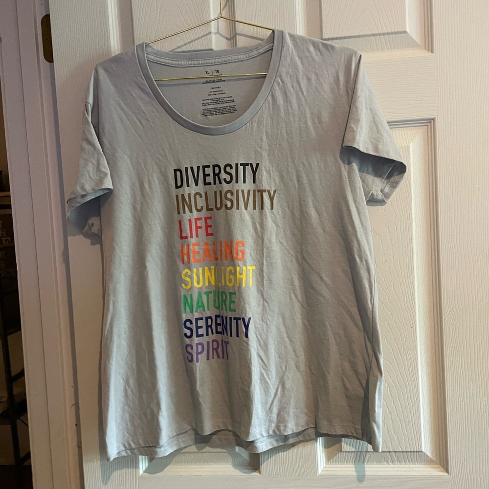 Diversity Rainbow Women’s T-shirt-XL